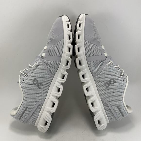 On Cloud 6 Running Shoes Mens Size 9.5 Glacier/White Athletic Sneakers Slip On - Picture 6 of 9